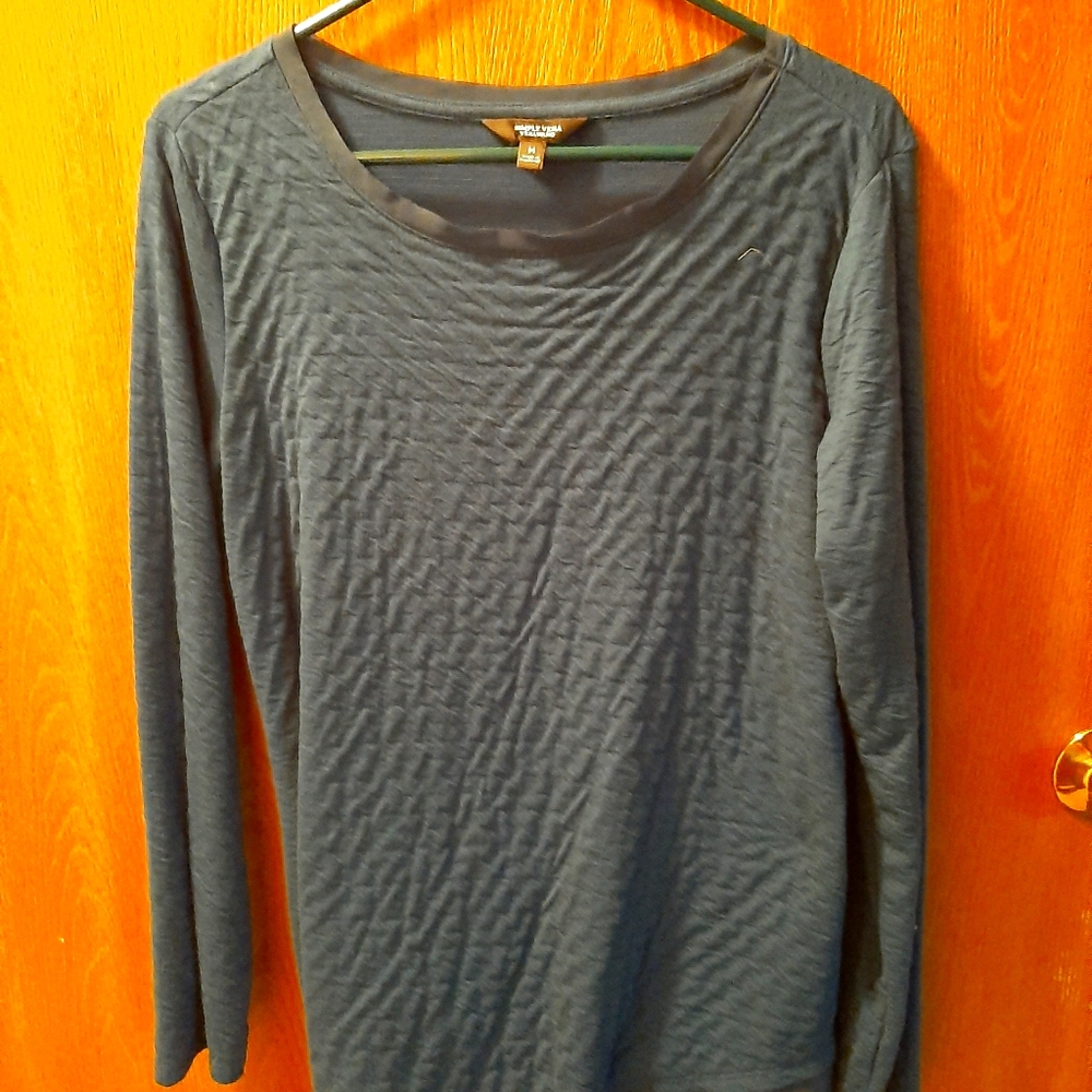 Simply Vera By Vera Wang Tunic size medium in turquoise